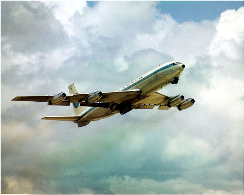 Pan Am Boeing-707 (Pan Am Historical Foundation photo).