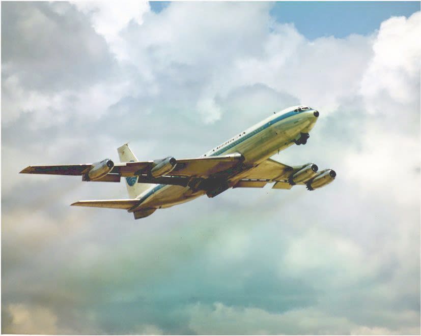 Pan Am Boeing-707 (Pan Am Historical Foundation photo).