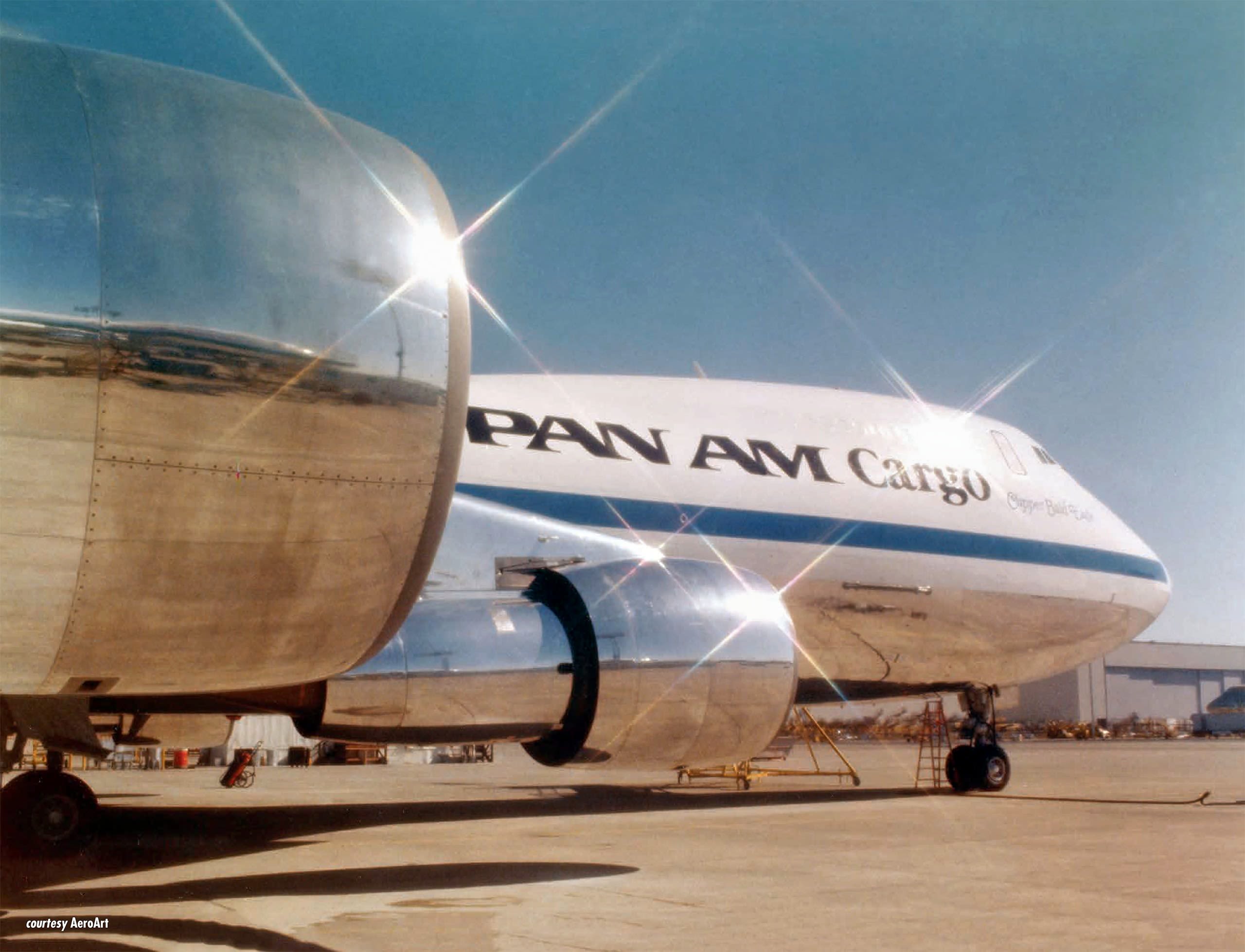 Pan Am Clipper Cargo photo (Courtesy Aeroart International).