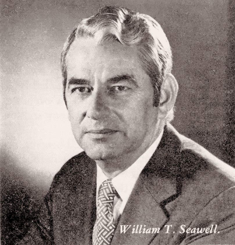 Pan Am's William Seawell taken in 1976 (Pan Am Historical Foundation Collection).