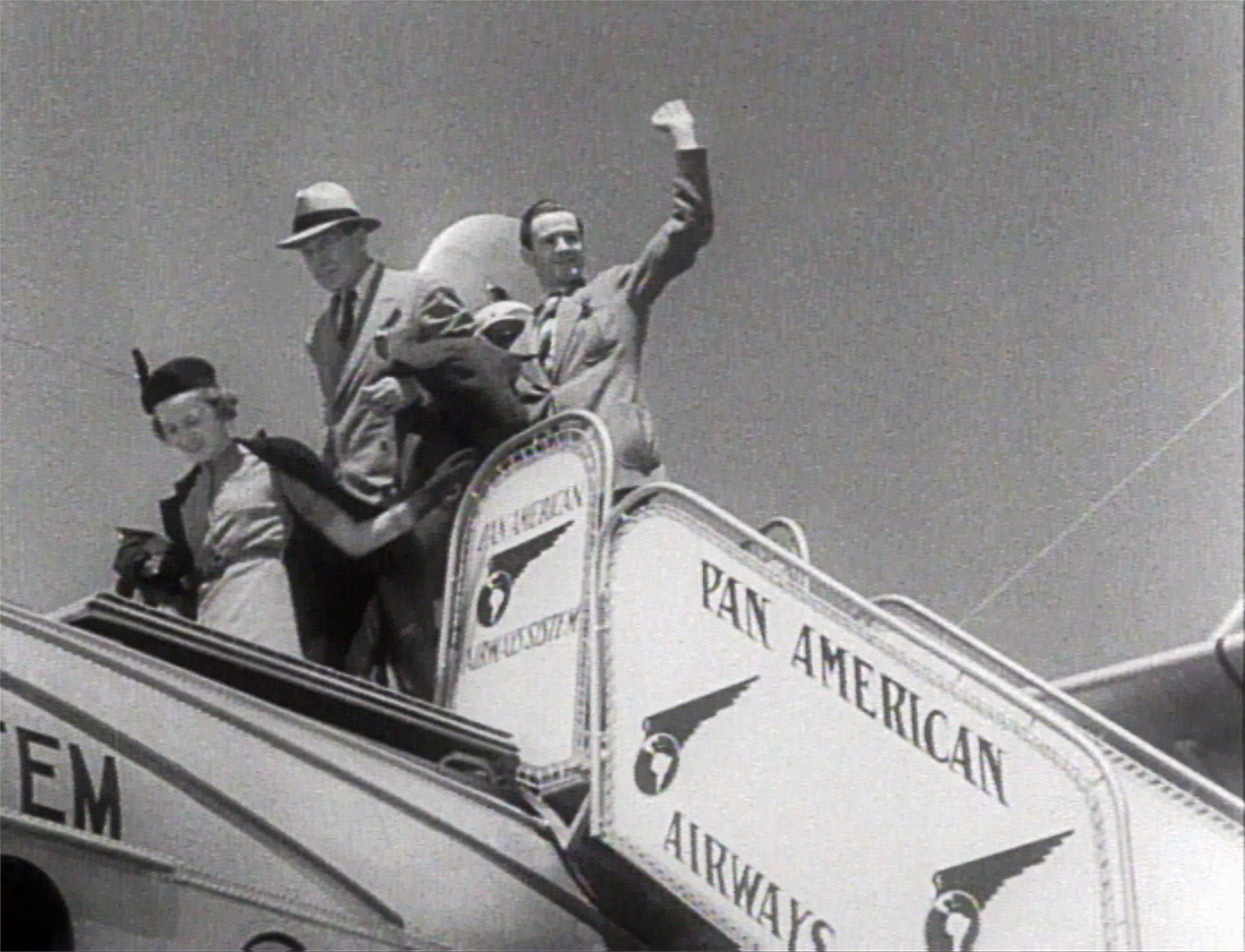 "Five Hours to Bermuda,"a Pan Am film production