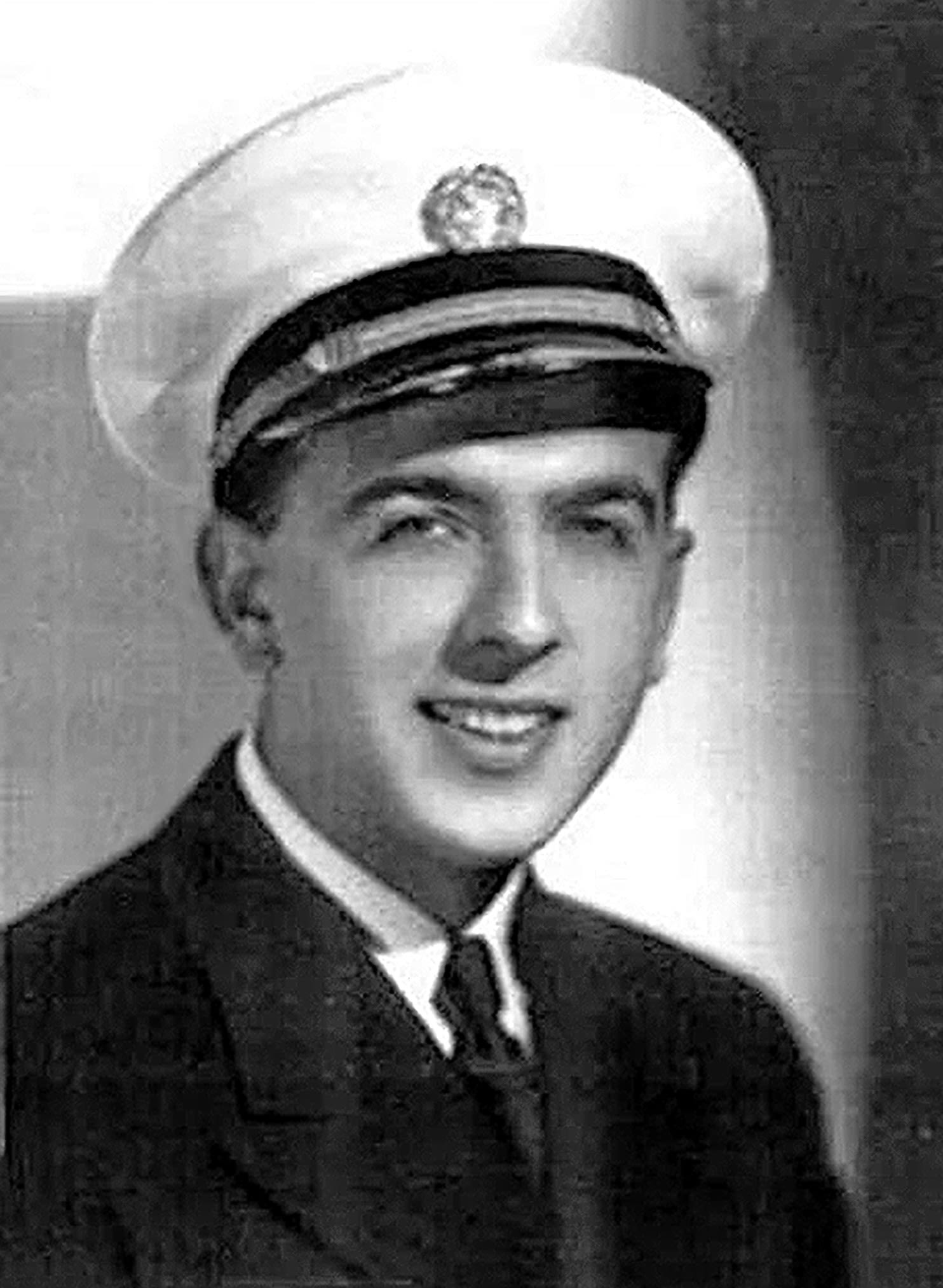 Ed dressed for work in his Pan Am uniform (Courtesy of Ed Dover).