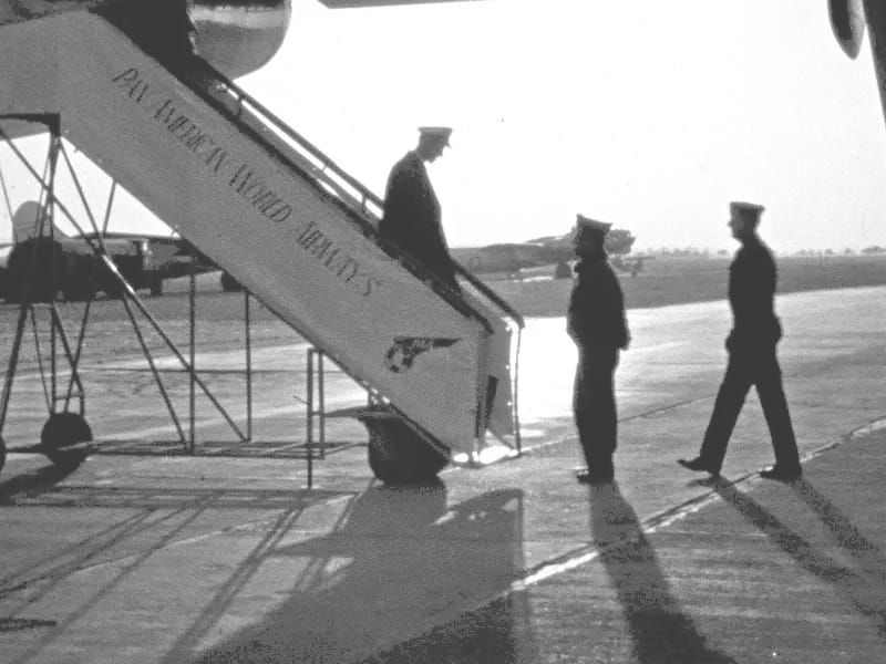 Arrival Scene, Tulln Airport. Photo: Courtesy, Ed Dover