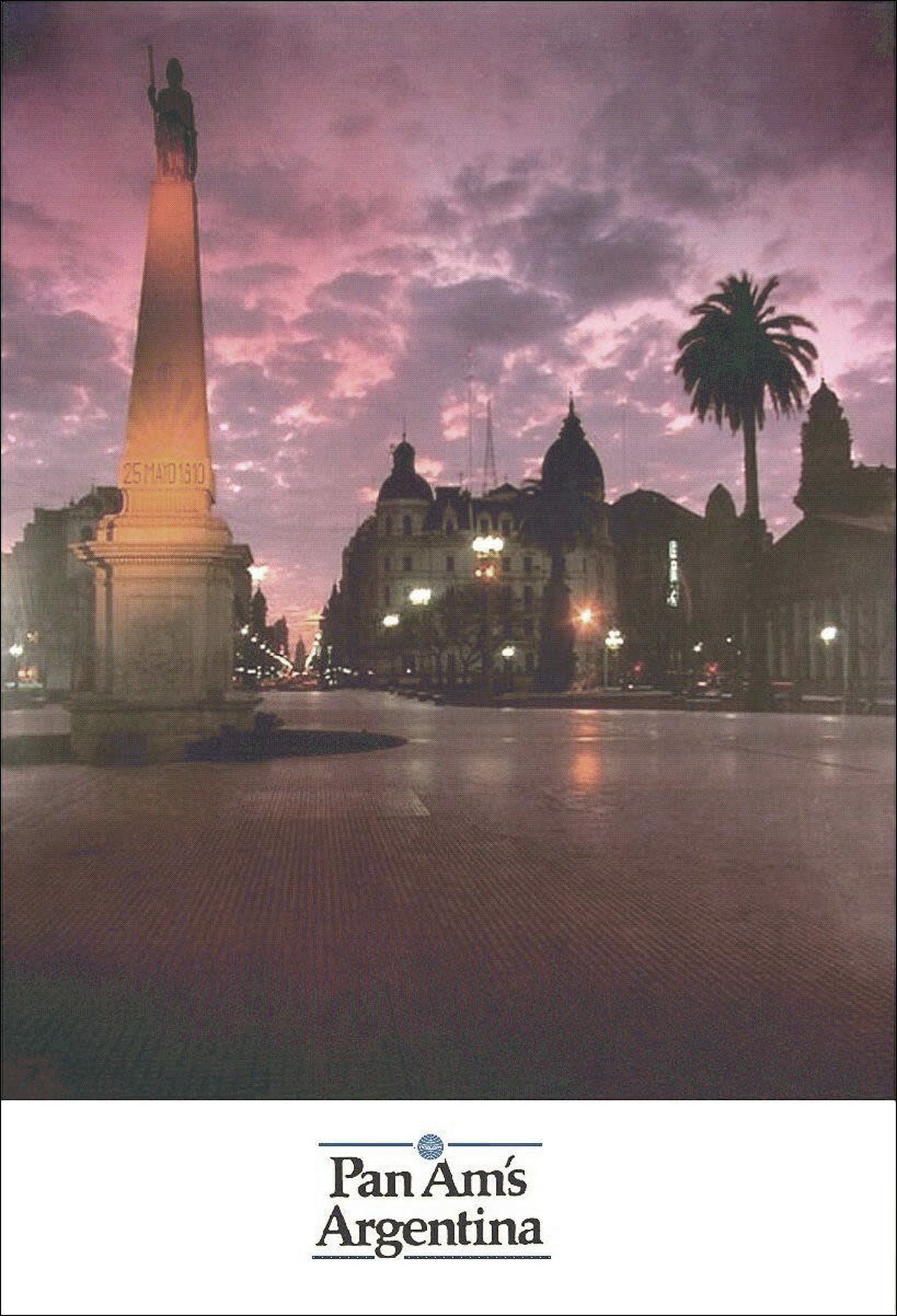 1980s Pan Am Argentina