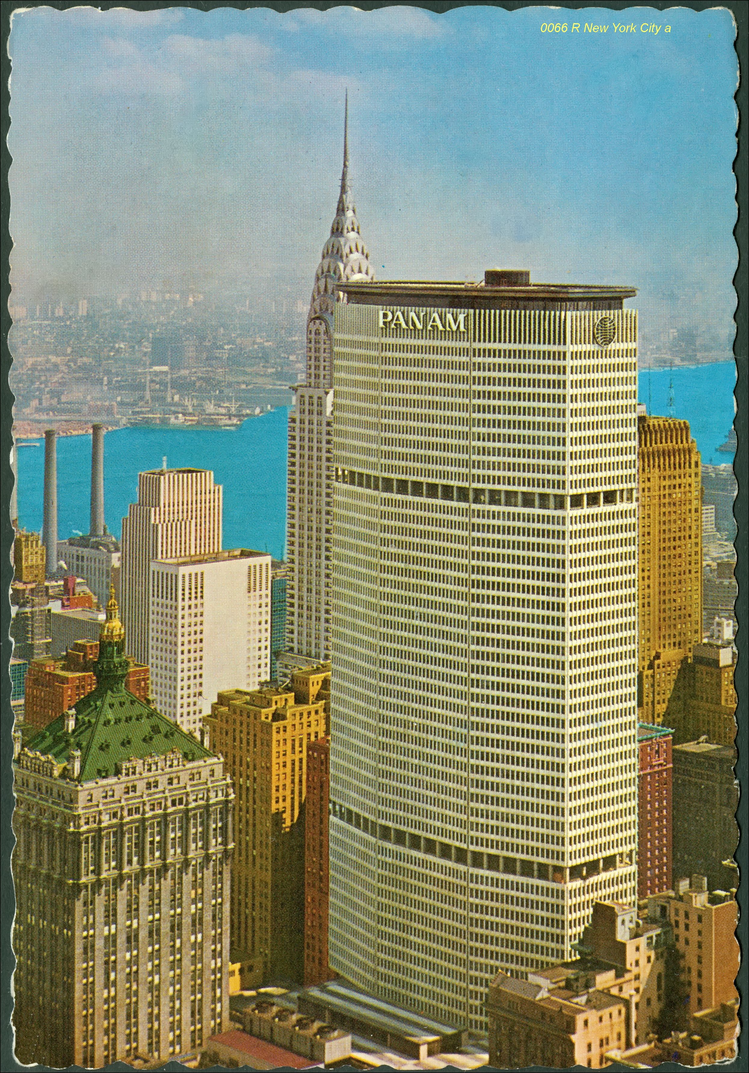 Pan Am Building postcard (Morton1905 Creative Commons, Flickr) https://www.flickr.com/photos/morton1905/14240932729/