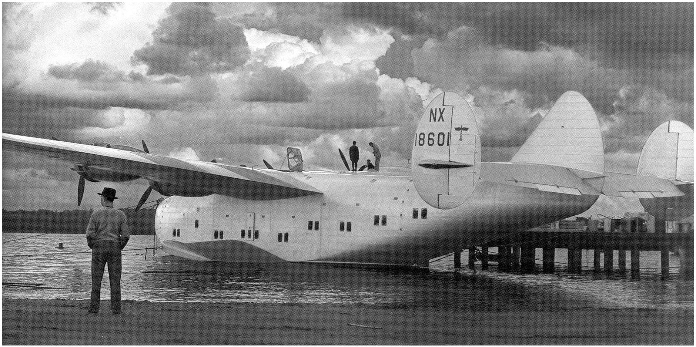 Boeing 314 Honolulu Clipper with the final design