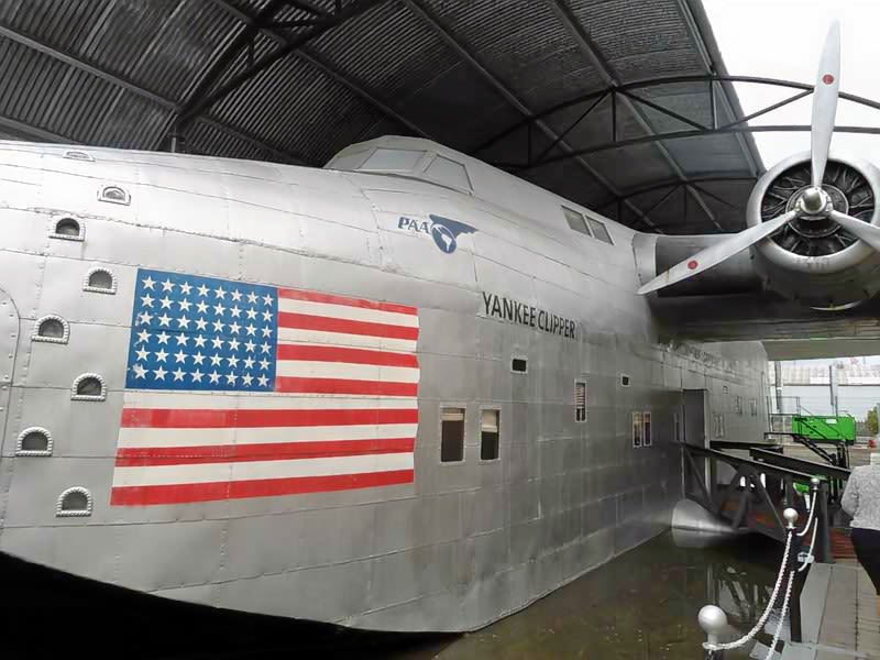 Foynes Flying Boat Museum Pan Am Boeing 314 life-size model (PAHF Collection).